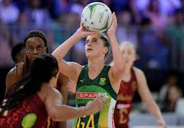 SPAR Proteas netball team in action